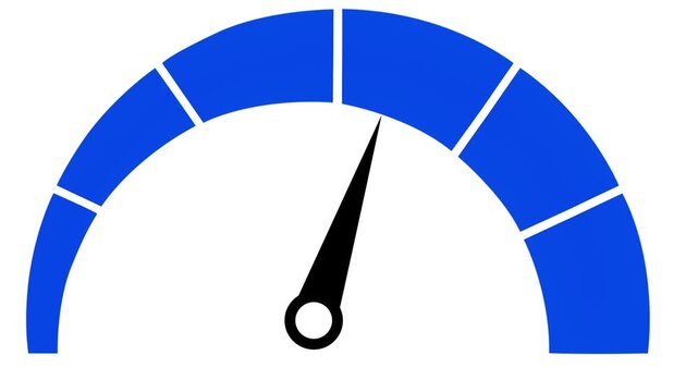 Technical pressure level meter drops diagnostic parameter tracking needles on black. Equipment maintenance support applications use a technical pressure level meter panel window.