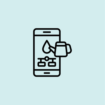 Smart Gardening Mobile Application Icon