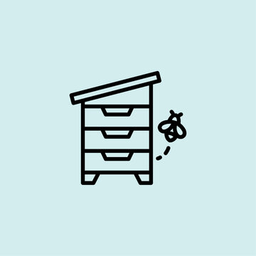 Beehive Box for Home Beekeeping
