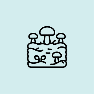 Home Mushroom Growing Kit Icon