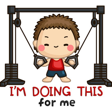 a vector of fitness and workout