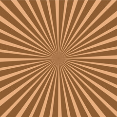 Fototapeta premium Retro Grunge Vintage Background with Brown Sun Beams Rays, 