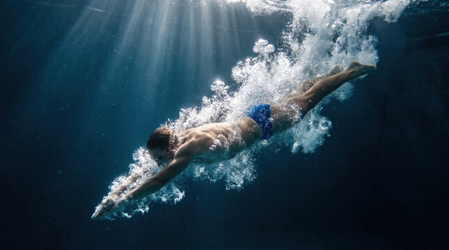 Underwater Sunlight Dive