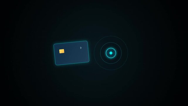 Animated of Fast-Paced Contactless One-Tap Payment
