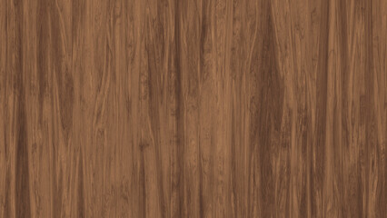 Obraz premium Natural dark brown walnut wood grain surface with organic vertical lines revealing deep timber texture patterns in a seamless high quality board background