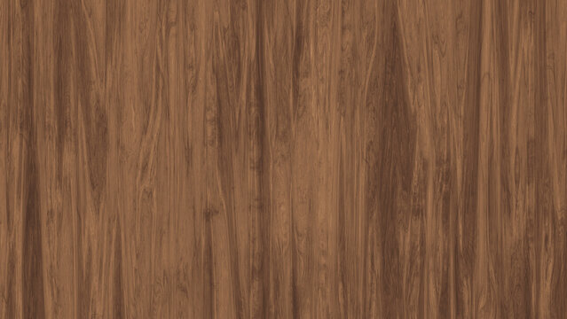 Natural dark brown walnut wood grain surface with organic vertical lines revealing deep timber texture patterns in a seamless high quality board background