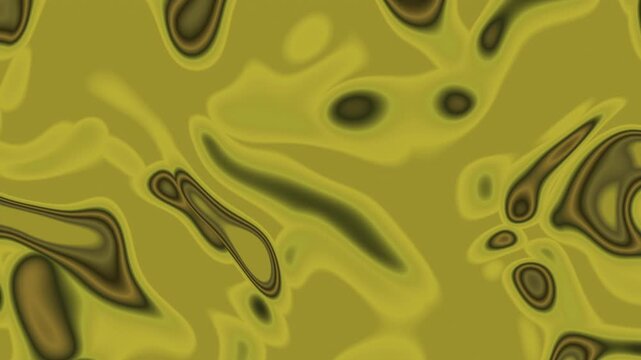 Abstract Featuring Olive Green Organic abstract background Fluid Patterns And Liquid Distortion Loop