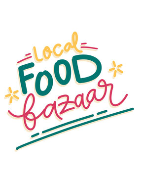 Fresh Market Logo Badge Healthy Food Brand Identity Design Pack