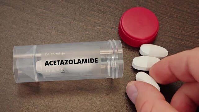 ACETAZOLAMIDE carbonic anhydrase inhibitor for glaucoma and altitude sickness