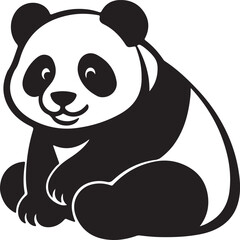 Obraz premium vector panda