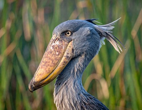 Shoebill Side Profile