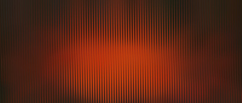 abstract glass gradient background, Abstract orange gradient background with vertical lines and warm hues.