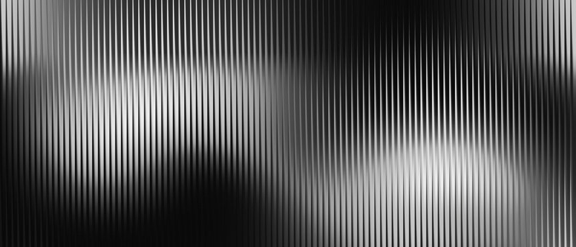 abstract glass gradient background, Abstract image with iridescent gradient and vertical lines in monochrome.