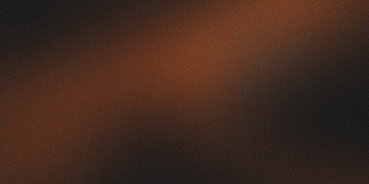 Abstract dark orange gradient background with grainy texture and warm soft light glow for cinematic photography compositions.
