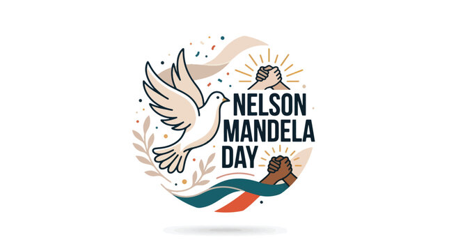 Nelson Mandela Day Illustration