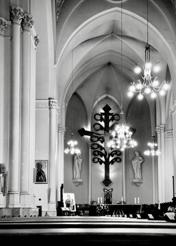 interior of church