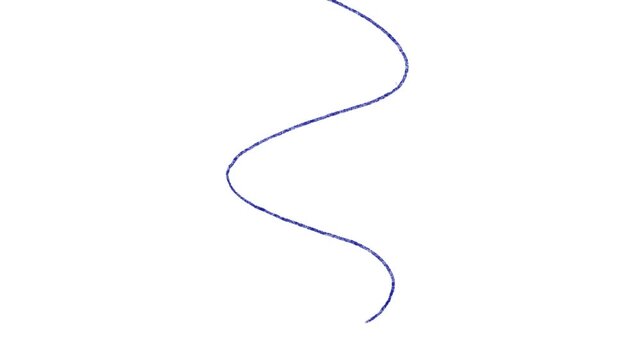 Blue Crayon Path