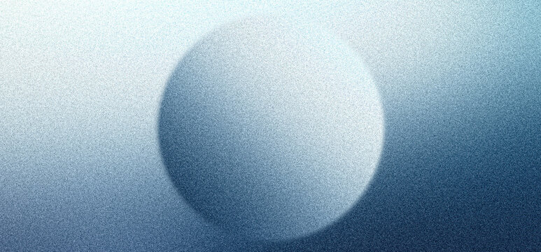 Grain texture background smooth grainy gradient abstract planet, blue grey white ambient futuristic social media banner, elegant event flyer, futuristic poster or wallpaper design
