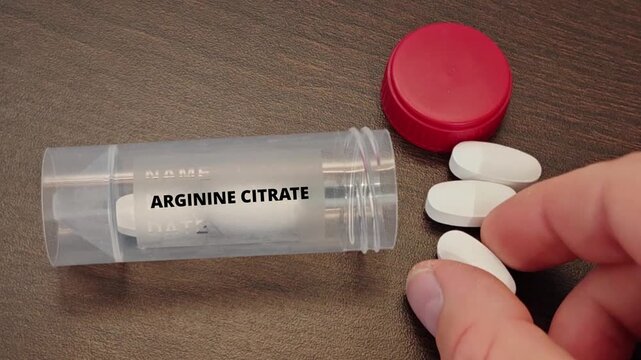 ARGININE CITRATE amino acid or sports nutrition supplement for amino acid nutrition metabolism and physiological support
