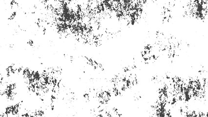 Obraz premium Abstract Two Tone Grunge Texture with Urban Scratches, Dust Grain Distress Overlay, Vintage Monochrome Background, High Detail Vector Design.