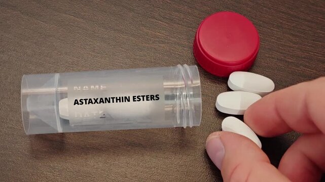ASTAXANTHIN ESTERS antioxidant nutritional supplement for eye skin and antioxidant health support