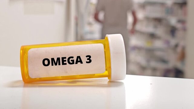 OMEGA 3 fatty acid supplement for heart brain and lipid health