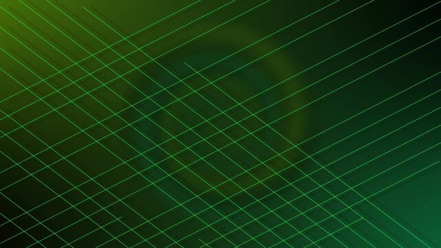 Abstract background layout runs structural diagonal matrix paths across deep emerald pages. Modern corporate business presentation designs use an abstract background layout file.