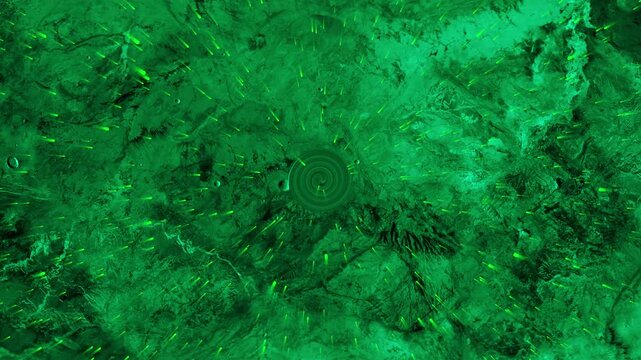 Abstract pattern artwork twists vibrant chartreuse energy vortex curls on black pages. Creative multimedia title backgrounds use an abstract pattern artwork template vector file.