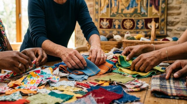 Handicraft Weaving Workshop, Women Focused on Creation