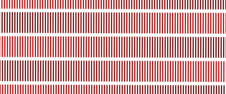 Abstract Red and White Diagonal Stripes Pattern Background, Geometric Line Texture, Modern Minimalist Parallel Hatching Vector Illustration for Banner, Wallpaper, and Cover Design
