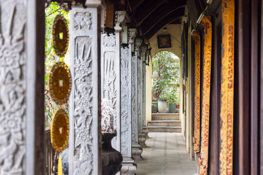 Chua Thien Phuc temple, Hanoi, Vietnam