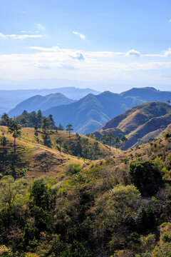 Spectacular mountains, Caseta de Parque de El Tetero, Azua Province, Dominican Republic