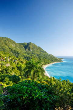 Beautiful beach, Paraiso, Dominican Republic, Caribbean,