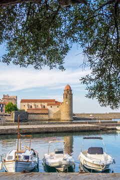 The Church of Notre Dame des Anges, Port Coullioure, Collioure, Occitania, France