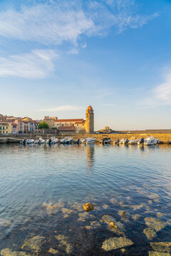 The Church of Notre Dame des Anges,Port Coullioure, Collioure, Occitania, France