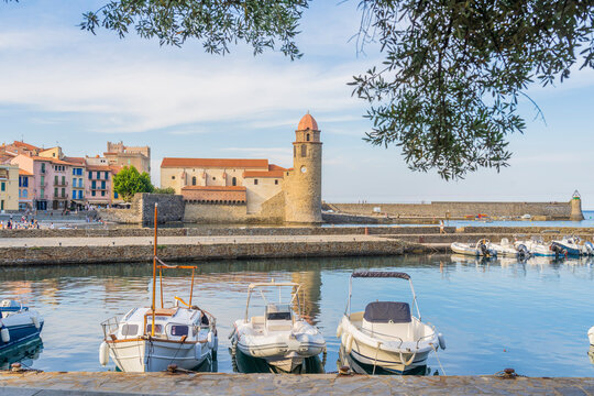 The Church of Notre Dame des Anges, Port Coullioure, Collioure, Occitania, France