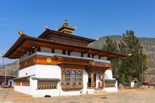 Chimi Lhakhang temple, Punakha, Bhutan