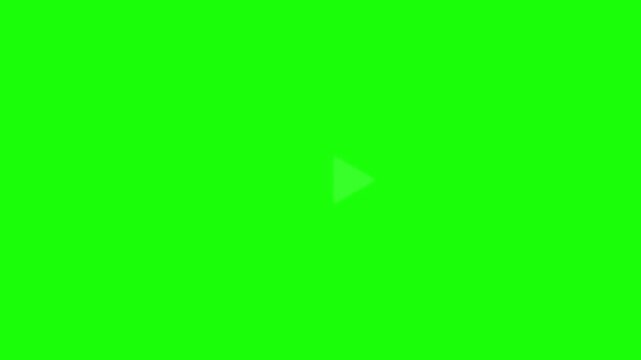 Animation of Fast forward symbols icon, on transparent  background, useful for social media content. 4k. 