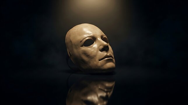 Michael myers halloween mask horror icon for spooky season and costume parties
