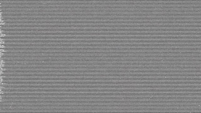 Black and White Horizontal Stripes Texture with Frayed Edge