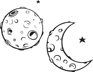 black and white moon © Arup