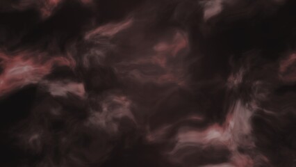 Dark abstract smoky texture with red highlights © aliyn