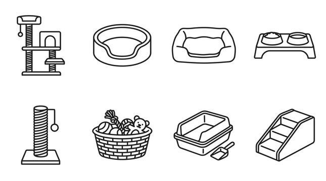 Bakery kitchen equipment and tools.