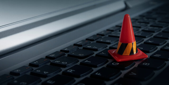 warning under construction , website under maintenance , troubleshooting and fixing