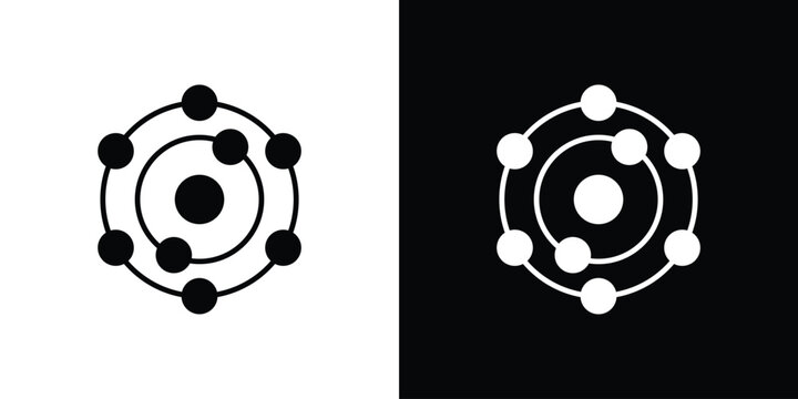 Antioxidant icon editable graphic series