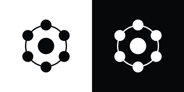 Antioxidant icon editable graphic series