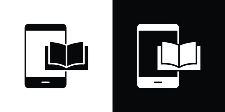 Ebook icon editable graphic series