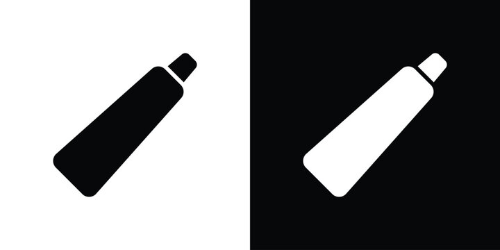 Toothpaste tube icon editable graphic series