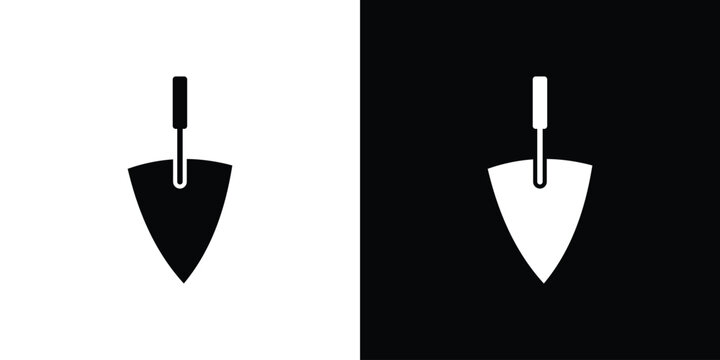 Trowel icon editable graphic series