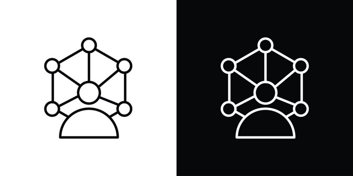 Ability icon line illustration group